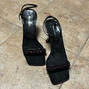 Nine West size 8 jeweled heels